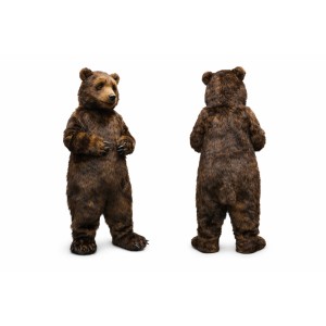 Grizzly Bear Mascot Costume