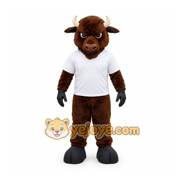 Angry Bull Mascot Costume