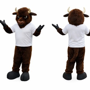 Angry Bull Mascot Costume