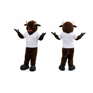 Angry Bull Mascot Costume