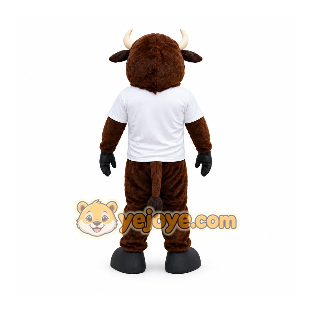 Angry Bull Mascot Costume Angry Bull Mascot Costume