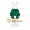 Green Easter Bunny Mascot Costume Green Easter Bunny Mascot Costume