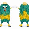 Long Handle Car Wash Brush Mascot Costume
