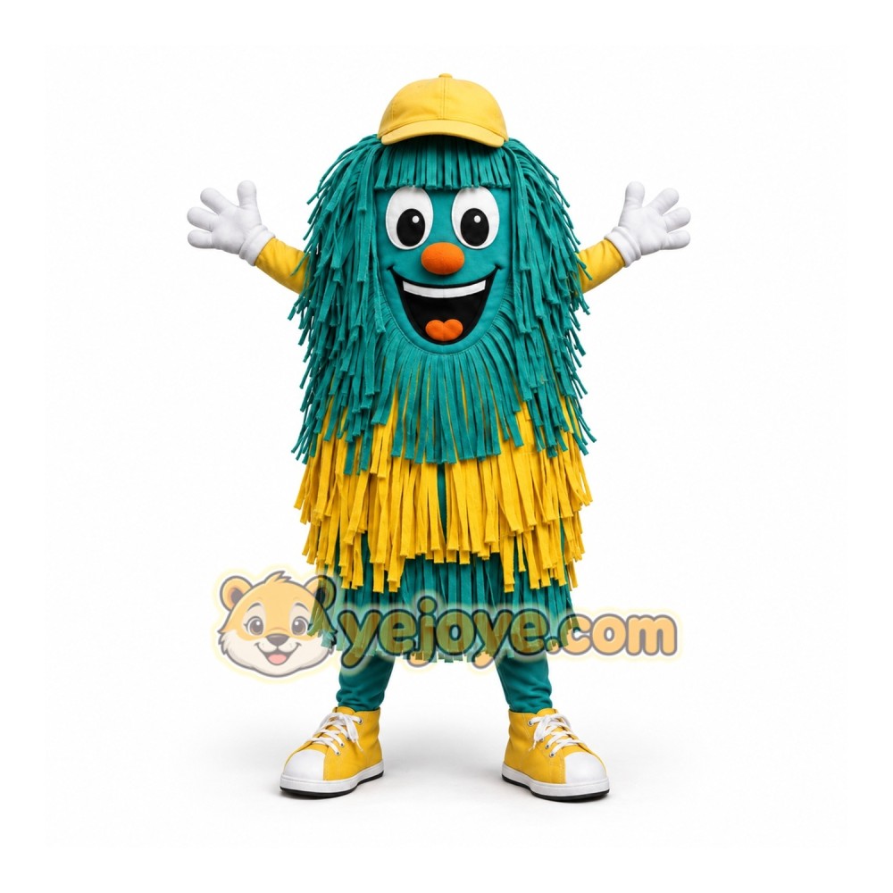Long Handle Car Wash Brush Mascot Costume Long Handle Car Wash Brush Mascot Costume