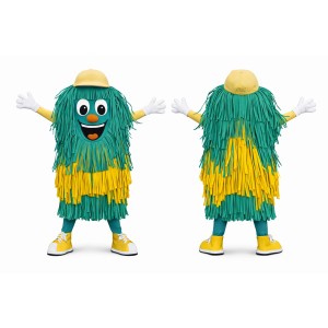 Long Handle Car Wash Brush Mascot Costume