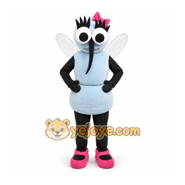 Cute Mosquito Mascot Costume Cute Mosquito Mascot Costume