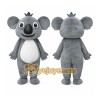 Grey Koala Mascot Costume Grey Koala Mascot Costume
