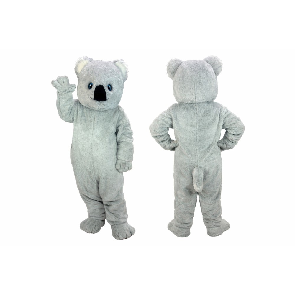 Cute Gray Koala Mascot Costume