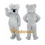 Cute Gray Koala Mascot Costume