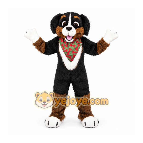 Bernese Mountain Dog Mascot Costume
