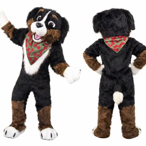 Bernese Mountain Dog Mascot Costume