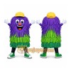 Purple Long Handle Car Wash Brush Mascot Costume Purple Long Handle Car Wash Brush Mascot Costume