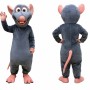 Gray Mouse Mascot Costume