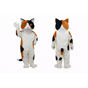 Calico Cat Mascot Costume