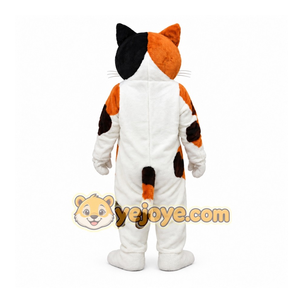 Calico Cat Mascot Costume Calico Cat Mascot Costume