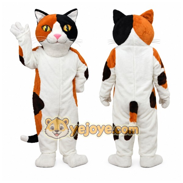 Calico Cat Mascot Costume