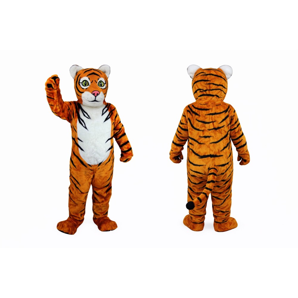 Cartoon Tiger Mascot Costume