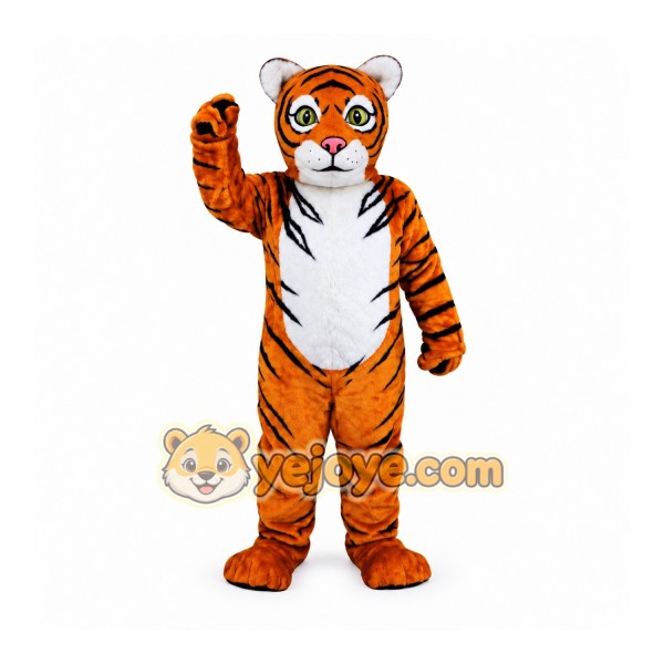 Cartoon Tiger Mascot Costume