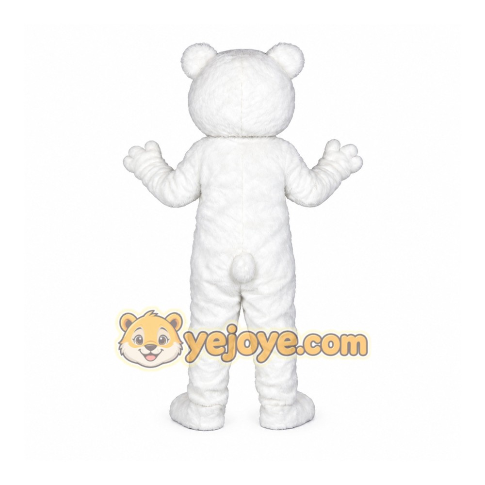 Cute Polar Bear Mascot Costume Cute Polar Bear Mascot Costume