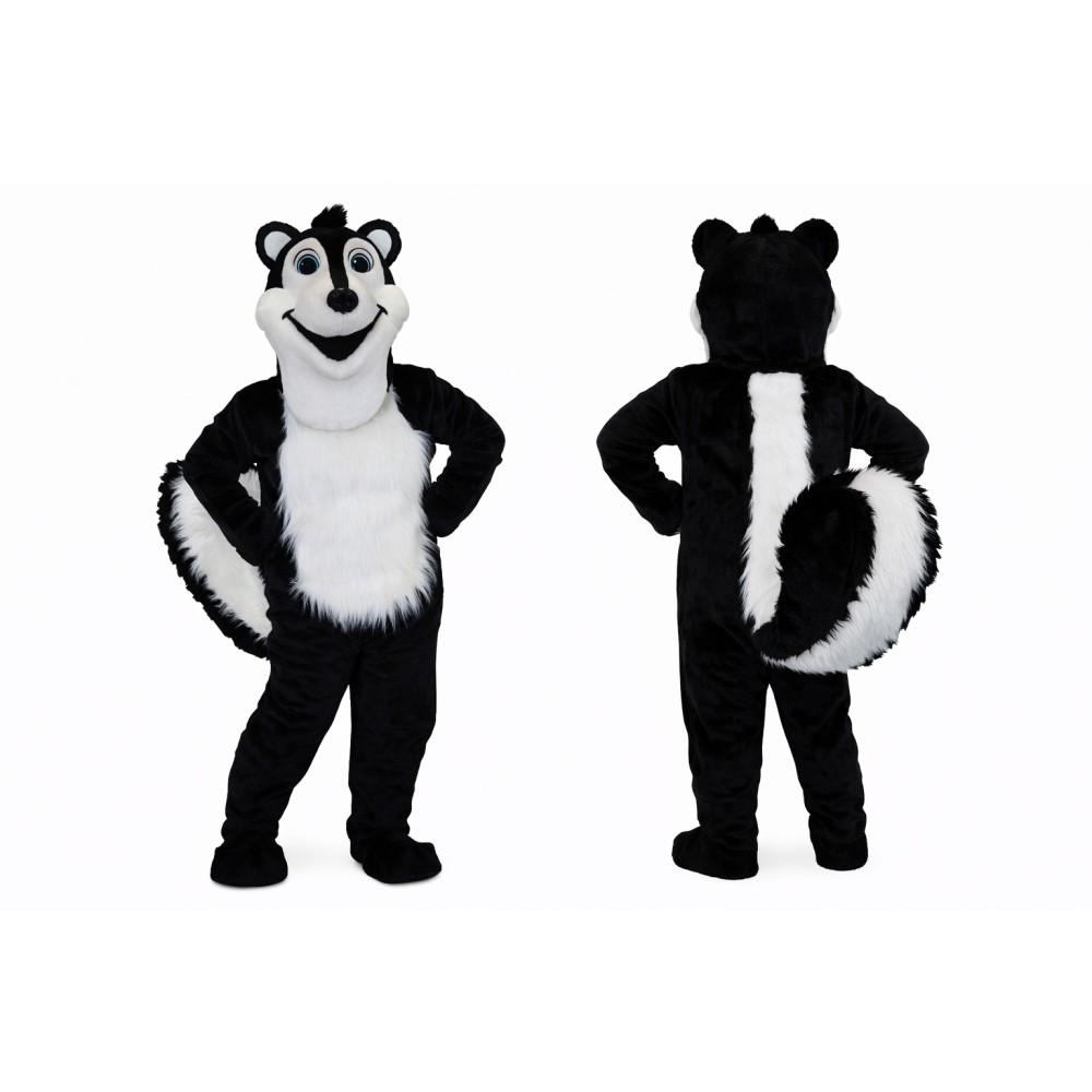 Black Skunk Mascot Costume