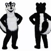 Black Skunk Mascot Costume