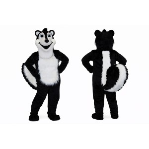 Black Skunk Mascot Costume