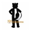 Black Skunk Mascot Costume Black Skunk Mascot Costume