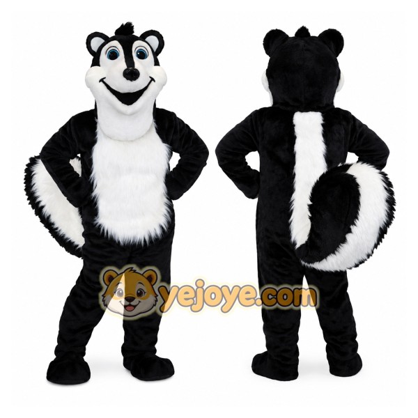 Black Skunk Mascot Costume