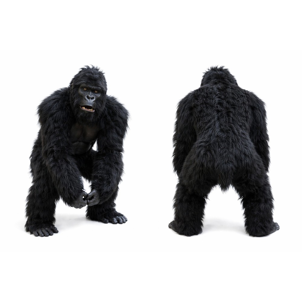Realistic Gorilla Mascot Costume