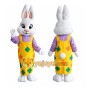 Realistic Easter Bunny Mascot Costume