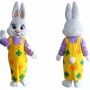 Realistic Easter Bunny Mascot Costume