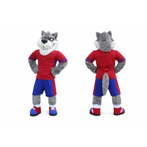 Sports Wolf Mascot Costume