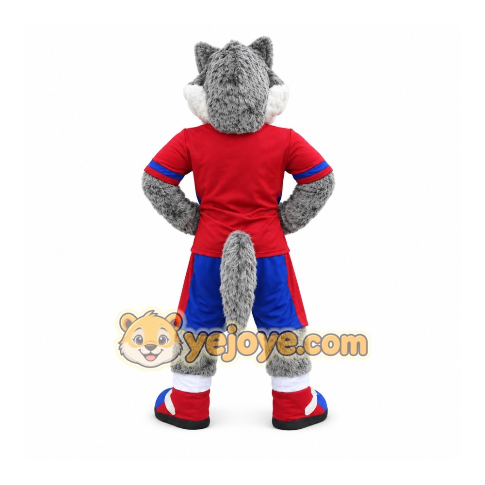 Sports Wolf Mascot Costume