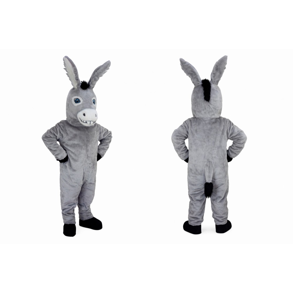 Cartoon Donkey Mascot Costume