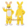 Yellow Bunny Mascot Costume