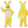 Yellow Bunny Mascot Costume