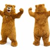 Grizzly Brown Bear Mascot Costume