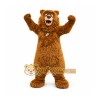 Grizzly Brown Bear Mascot Costume Grizzly Brown Bear Mascot Costume