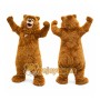 Grizzly Brown Bear Mascot Costume