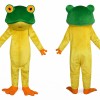 Green Frog Mascot Costume