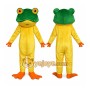 Green Frog Mascot Costume
