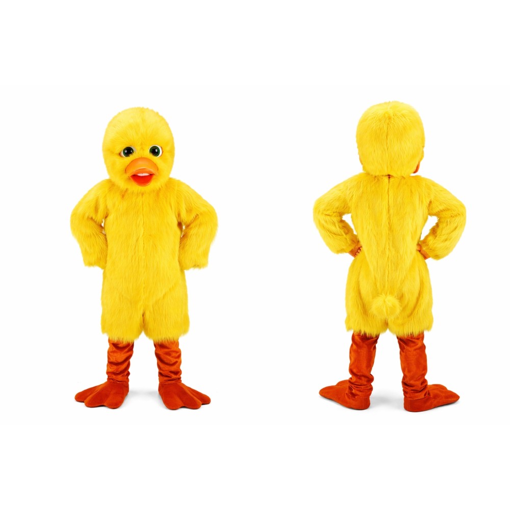 Cartoon Yellow Duck Mascot Costume