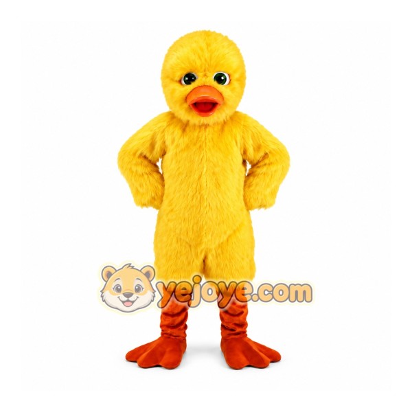 Cartoon Yellow Duck Mascot Costume