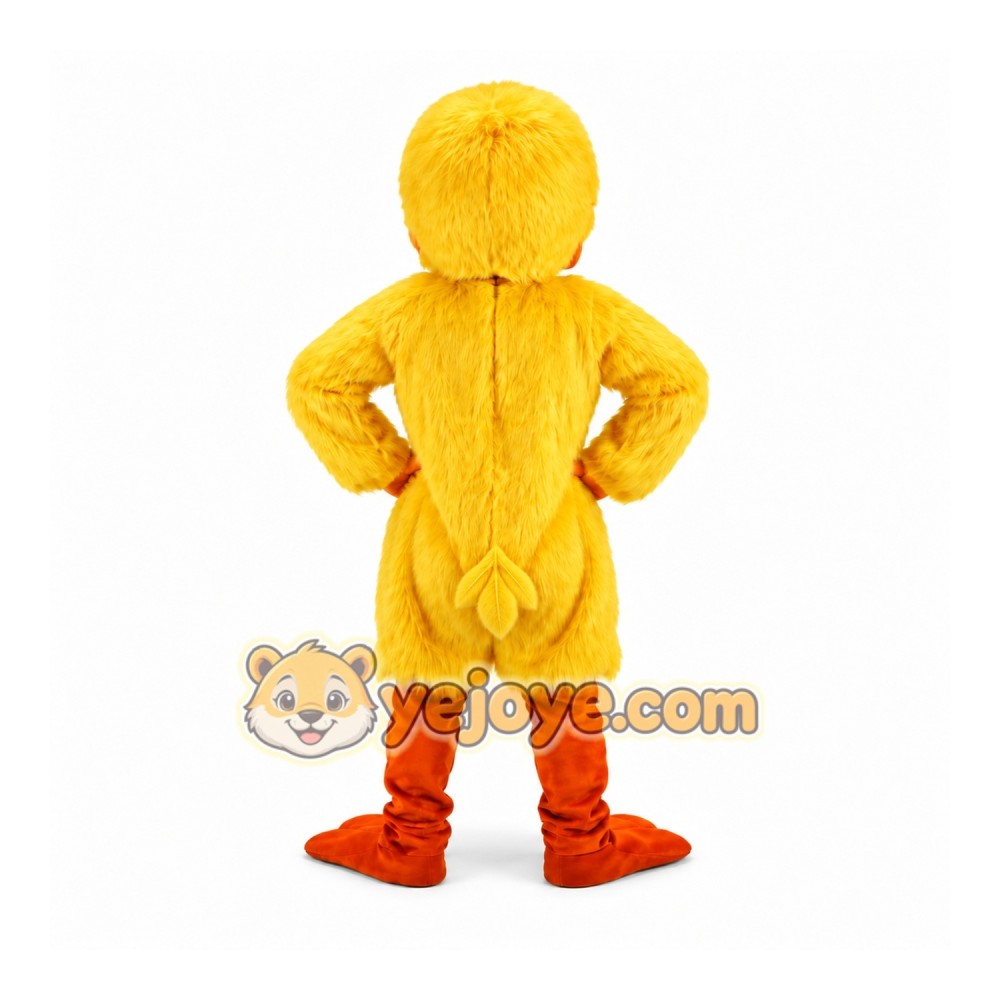 Cartoon Yellow Duck Mascot Costume