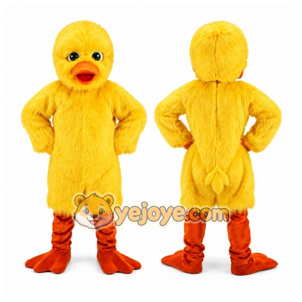 Cartoon Yellow Duck Mascot Costume