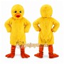Cartoon Yellow Duck Mascot Costume