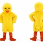 Cartoon Yellow Duck Mascot Costume