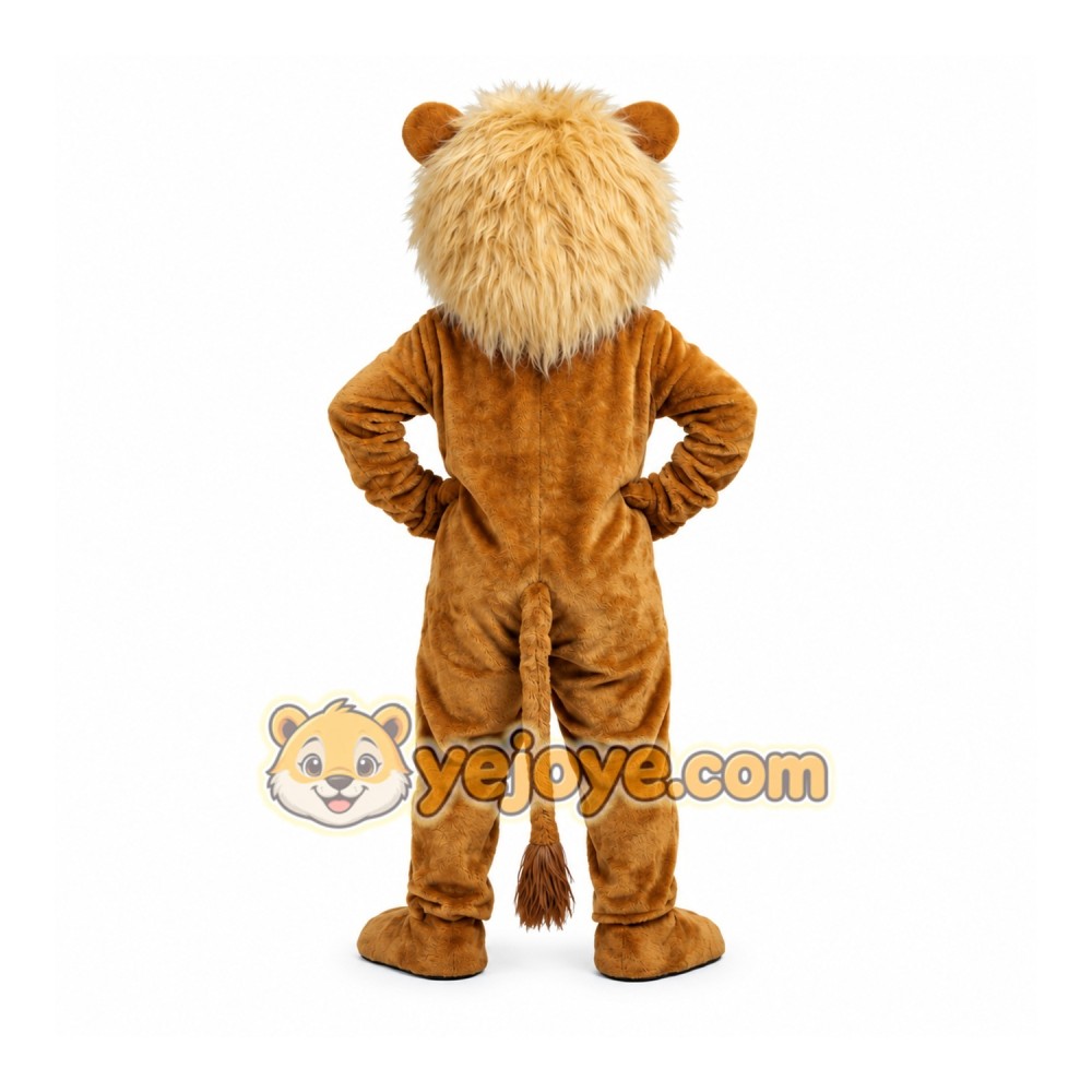 Brown Lion Mascot Costume Brown Lion Mascot Costume