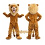Brown Lion Mascot Costume