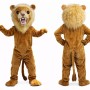 Brown Lion Mascot Costume
